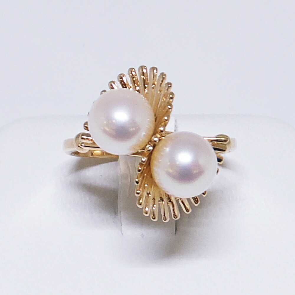 TASAKI【タサキ】K18パールリング サイズ10.5号 ブランドジュエリー アクセサリー【中古】 USED-SA 質屋 かんてい局 加古川店 A25-2172 005｜質屋かんてい局 加古川店