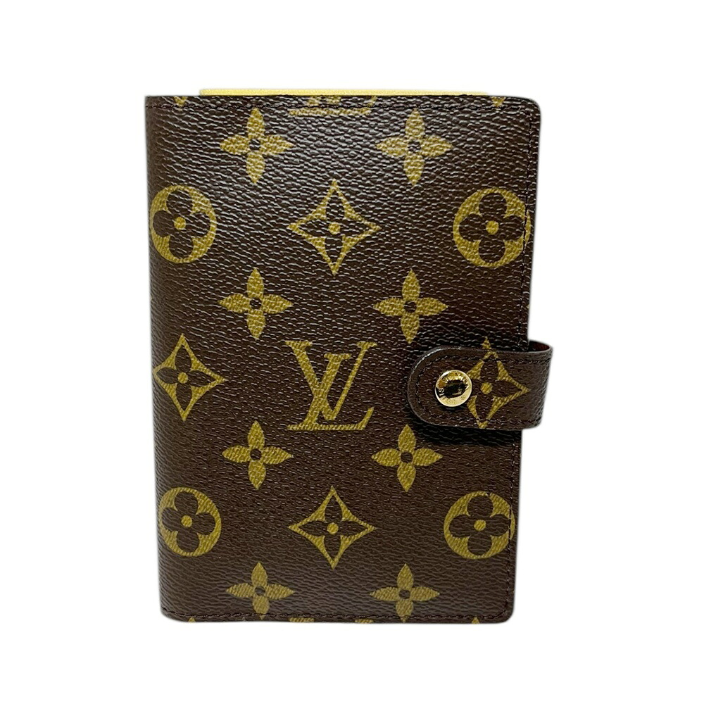 LOUIS VUITTON【ルイ・ヴィトン】R20005 アジェンダ PM モノグラム ブラウン 手帳 ノート 【中古】 USED-SA 質屋 かんてい局 加古川店 A26-0128 008|質屋かんてい局 加古川店