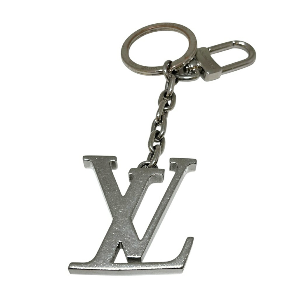 LOUIS VUITTON【ルイ・ヴィトン】M01192 キーホルダー･LV イニシャル ステンレススティール シルバー キーホルダー リング 【中古】 USED-B 質屋 かんてい局 加古川店 A26-0180 008