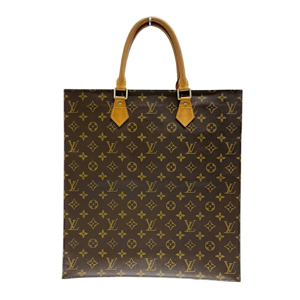 LOUIS VUITTON【ルイヴィトン】M51140 サック・プラ モノグラム モノグラム帆布 赤銅色 トートバッグ ハンドバック 鞄 かばん レディース メンズ ユニ一発やる【中古】USED-A 一六銀行 かんてい局 加古川店 A26-0521 004
