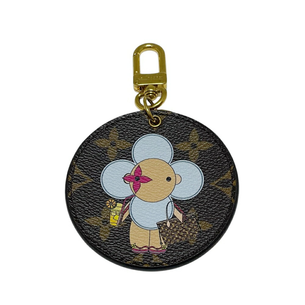 LOUIS VUITTON【ルイ・ヴィトン】M69076【日本制限事項】ポルトクレ イリュストレヴィヴィエンヌ  足懸かり惹きつける 足懸かり輪っか キーホルダー 流行り物小物 レディース メンズ【中古】USED-B 一六銀行 かんてい局 加古川店 A26-0880 004