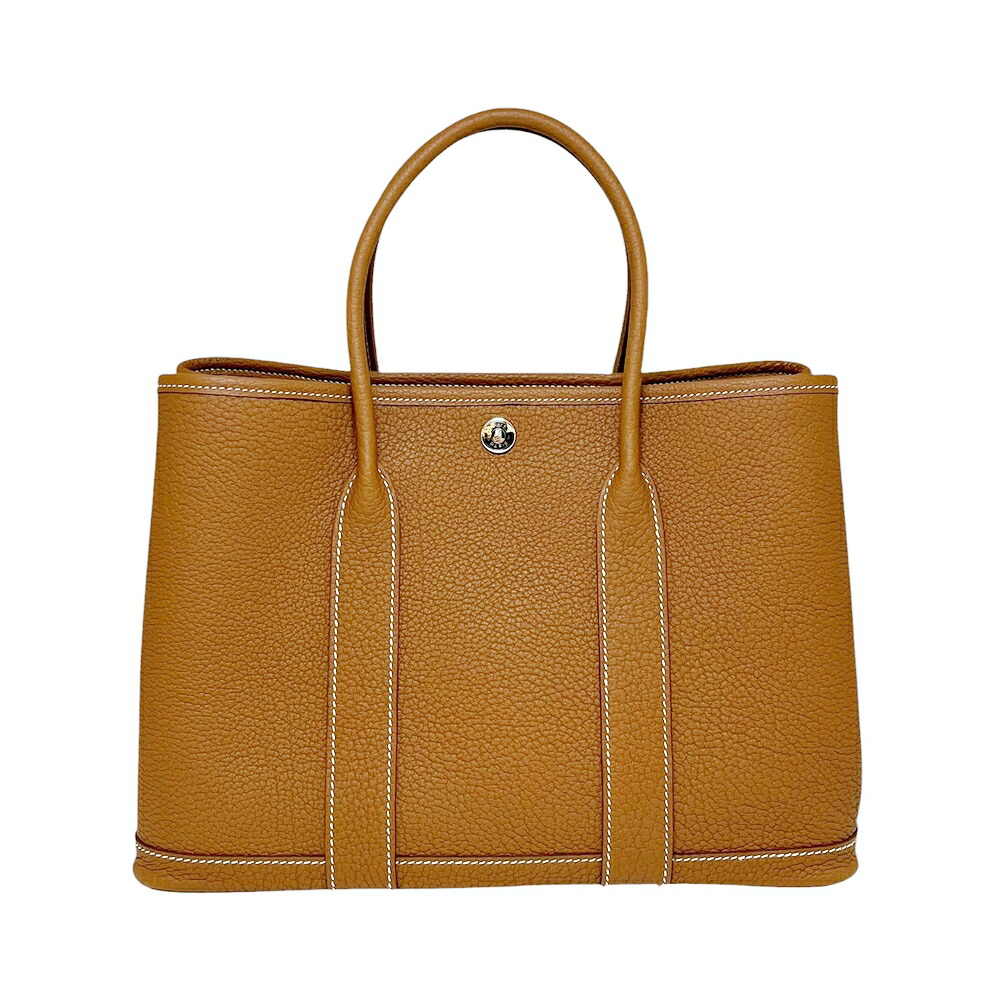 【美品】HERMES【エルメス】ガーデンパーティ30(TPM) ネゴンダ ゴールド/シルバー金具 K刻印 2025年製造 ハンドバッグ トートバッグ バッグ かばん 鞄 レディース メンズ【中古】USED-SS 質屋 かんてい局 加古川店 A26-1464 004｜質屋かんてい局 加古川店