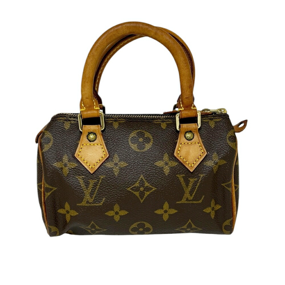 LOUIS VUITTON【ルイヴィトン】M41534 ミニスピーディ モノグラム ハンドバッグ ミニボストン ショルダーバッグ 【中古】 USED-BC 質屋 かんてい局 加古川店 A25-1866 006
