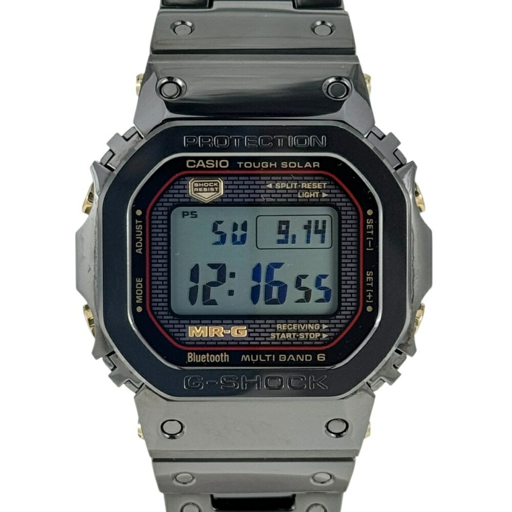 CASIO 【カシオ】 MRG-B5000B-1JR MR-G G-SHOCK B5000シリーズ メンズウォッチ 腕時計 ソーラー電波時計 デジタル表示 チタン モバイルリンク機能 20気圧防水 【中古】 USED-A 質屋 かんてい局 加古川店 A2502000 007