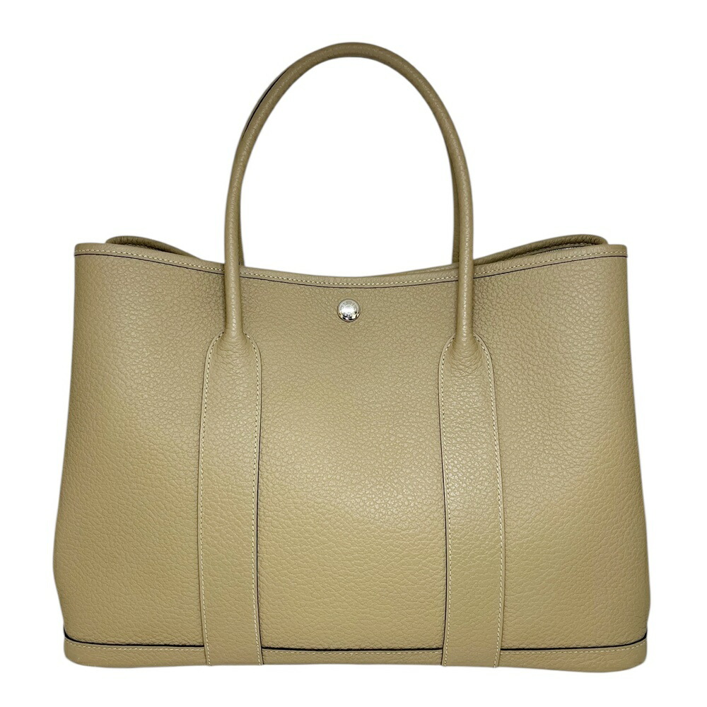 HERMES【エルメス】ガーデンパーティ36 PM ハンドバッグ トートバッグ かばん トレンチ/ヴァッシュカントリー【中古】USED-A 質屋 かんてい局 加古川店 A25-2734 008