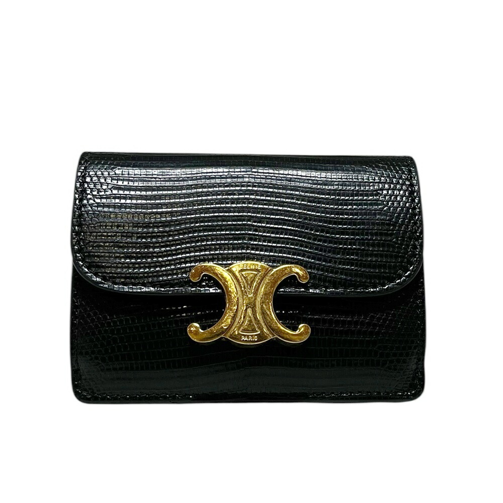 楽天市場】CELINE(セリーヌ) ジップ付きカードホルダー キュイル
