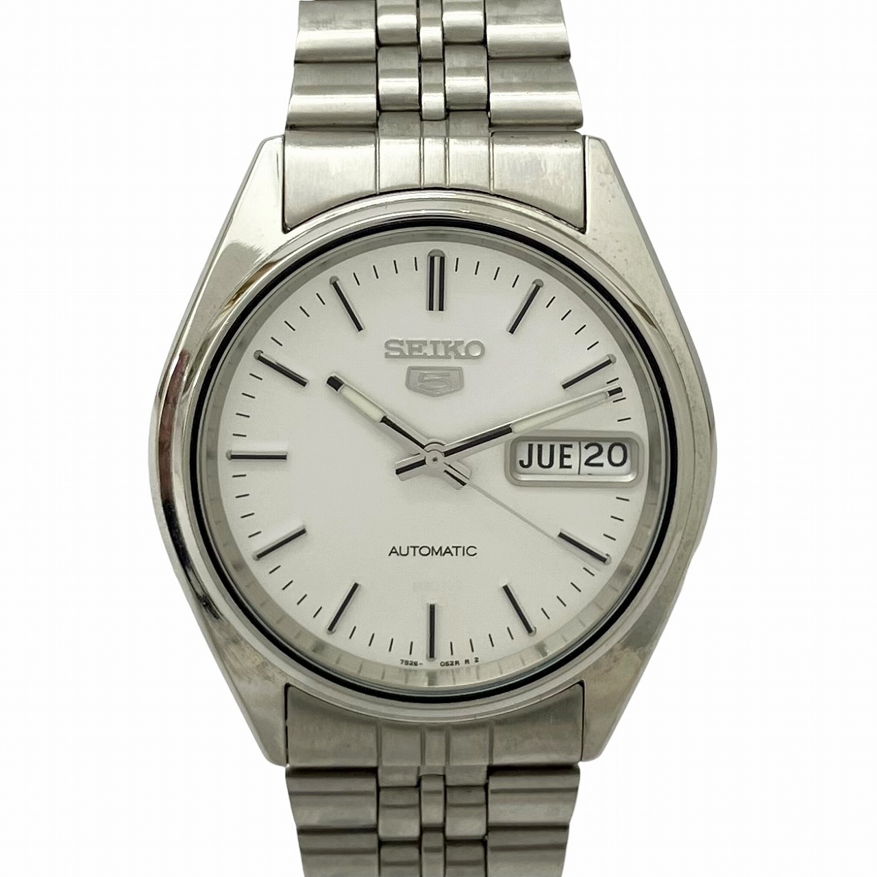【美品】セイコー／5スポーツ 7S36-02PO デイデイト／自動巻 美品】セイコー／5スポーツ 7S36-02PO デイデイト／自動巻 - メルカリ