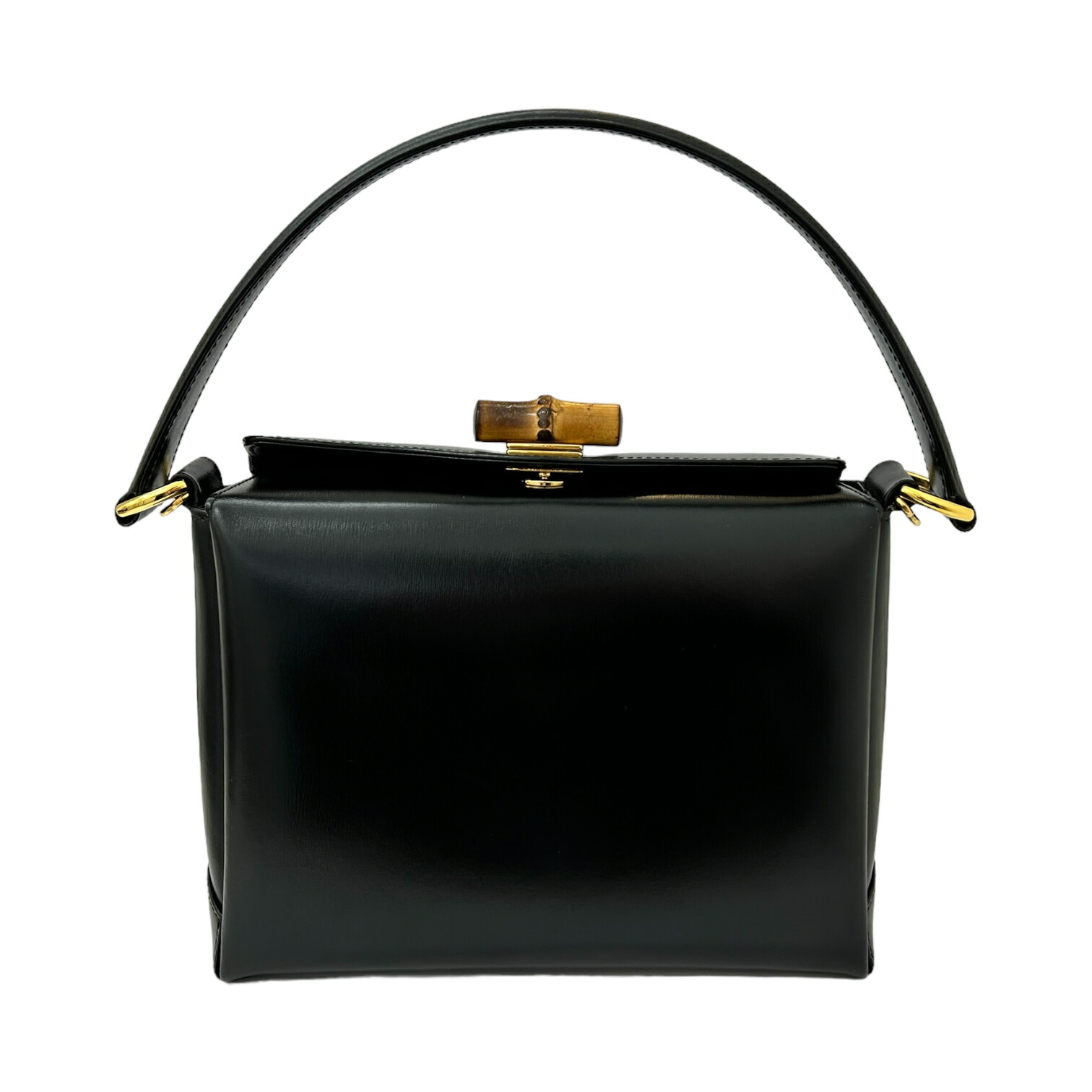 GUCCI ビジネスバッグ　レザー　ハンドバッグ　ブラック　ロゴ　ロック 2323113007162-1.jpg