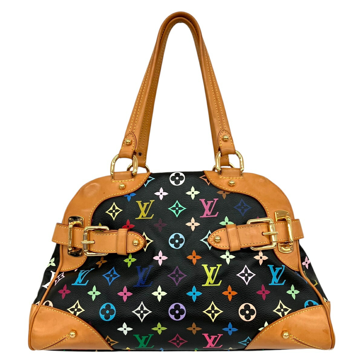 LOUIS VUITTON ルイ ヴィトン モノグラムマルチカラー クラウディア ハンドバッグ ショルダーバッグ 肩掛け ノワール 黒 ブラック M40194 楽天市場】LOUIS VUITTON ルイ ヴィトン モノグラムマルチカラー