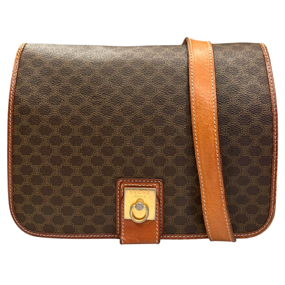 楽天市場】セリーヌ オールドセリーヌ マカダム柄 ミニ ショルダー