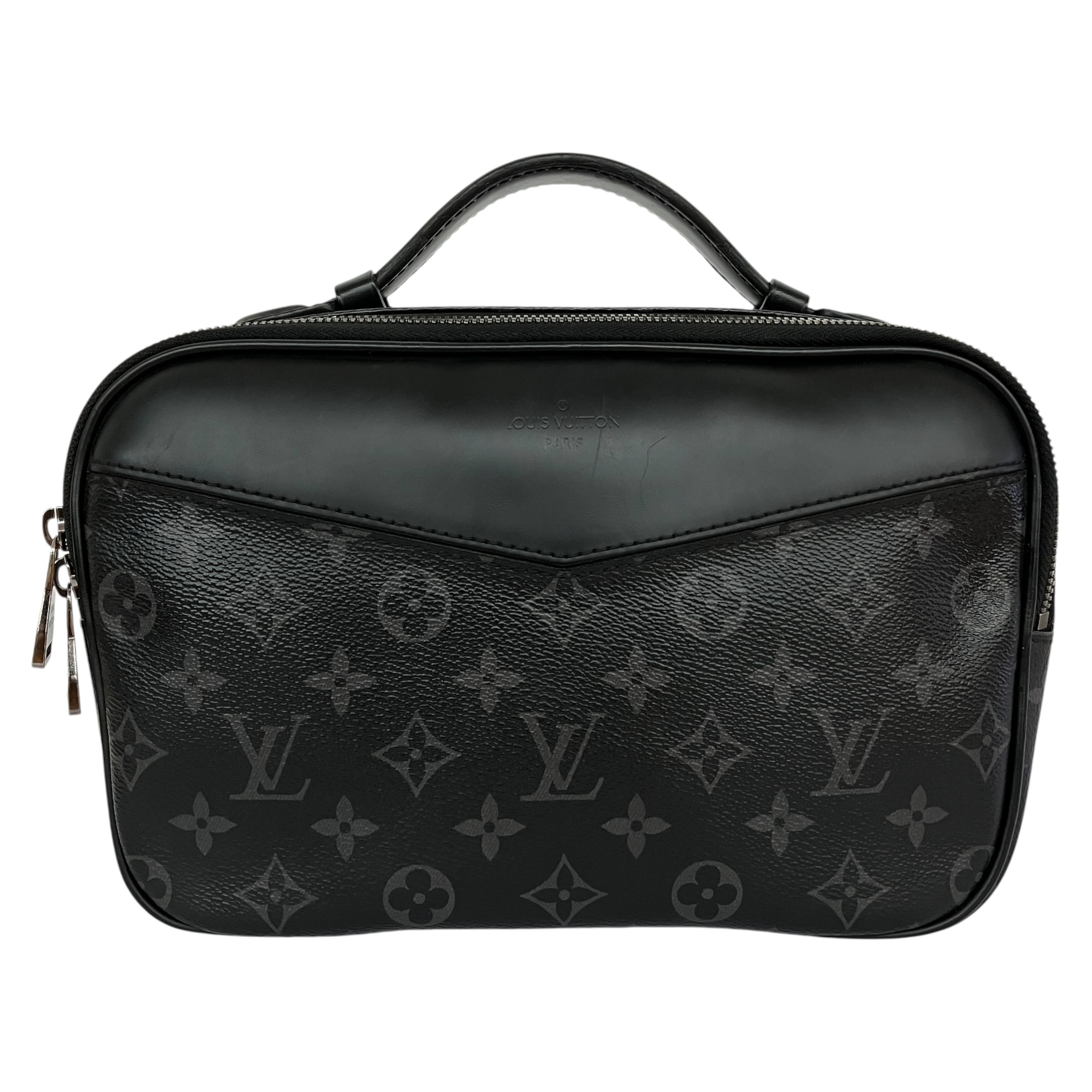 【中古】｜LOUIS VUITTON ルイ ヴィトン M42906 モノグラムエクリプス バムバッグ ショルダーバッグ 黒いこと 上半身御徒面子 酉の方角御徒面子 二番目御徒面子 メンズ