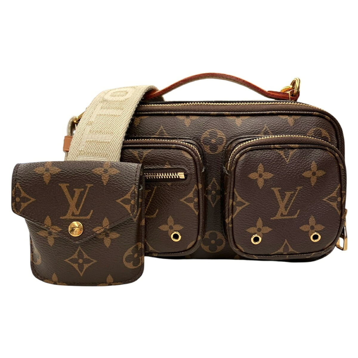 【中古】｜LOUIS VUITTON ルイヴィトン M80446 ありがた味 クロスボディバッグ ショルダーバッグ モノグラム 赤銅色 レディース