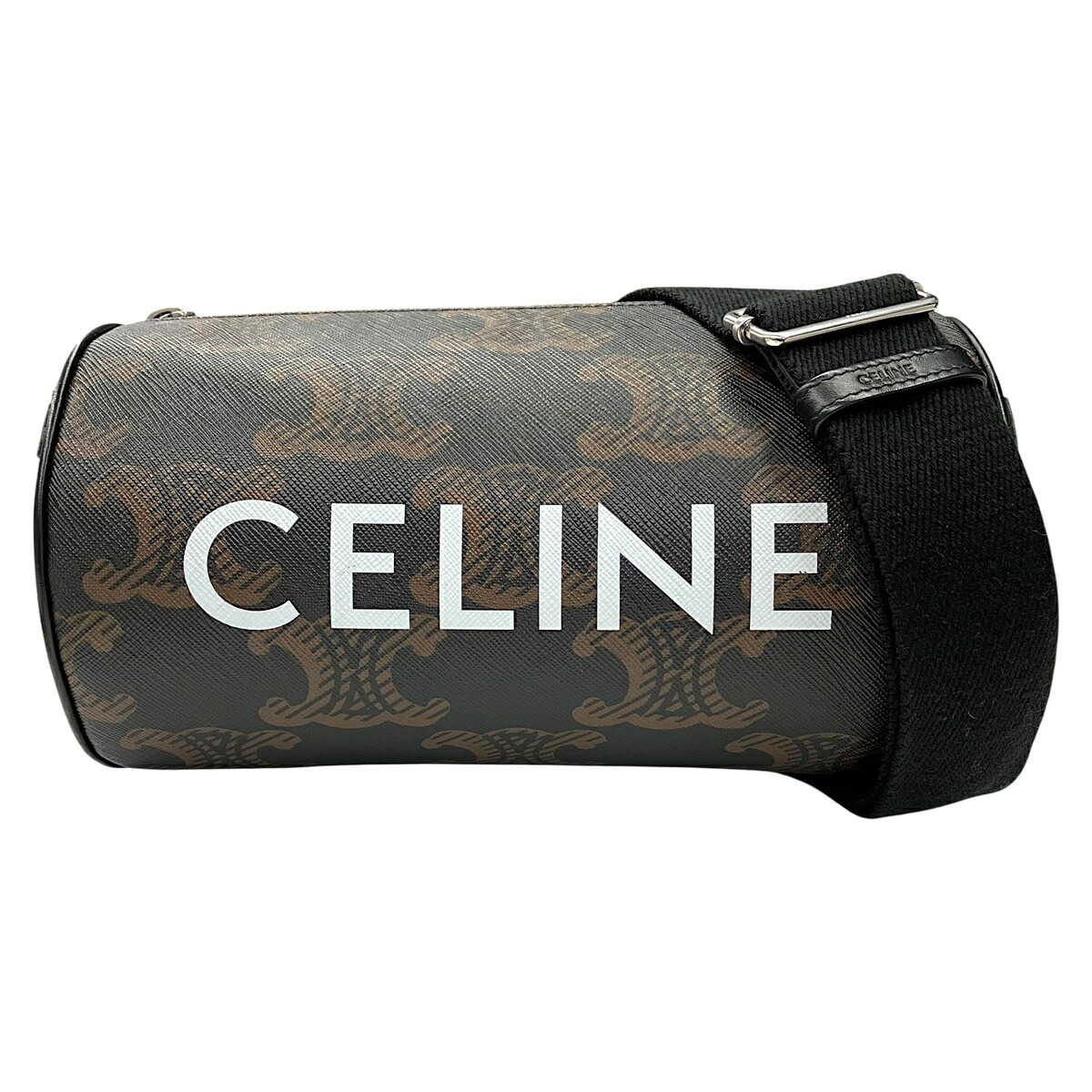 【中古】|CELINE セリーヌ 110052EKK トリオンフ シリンダーバッグ ショルダーバッグ レザー ブラウン系 レディース メンズ|質屋かんてい局市川インター店