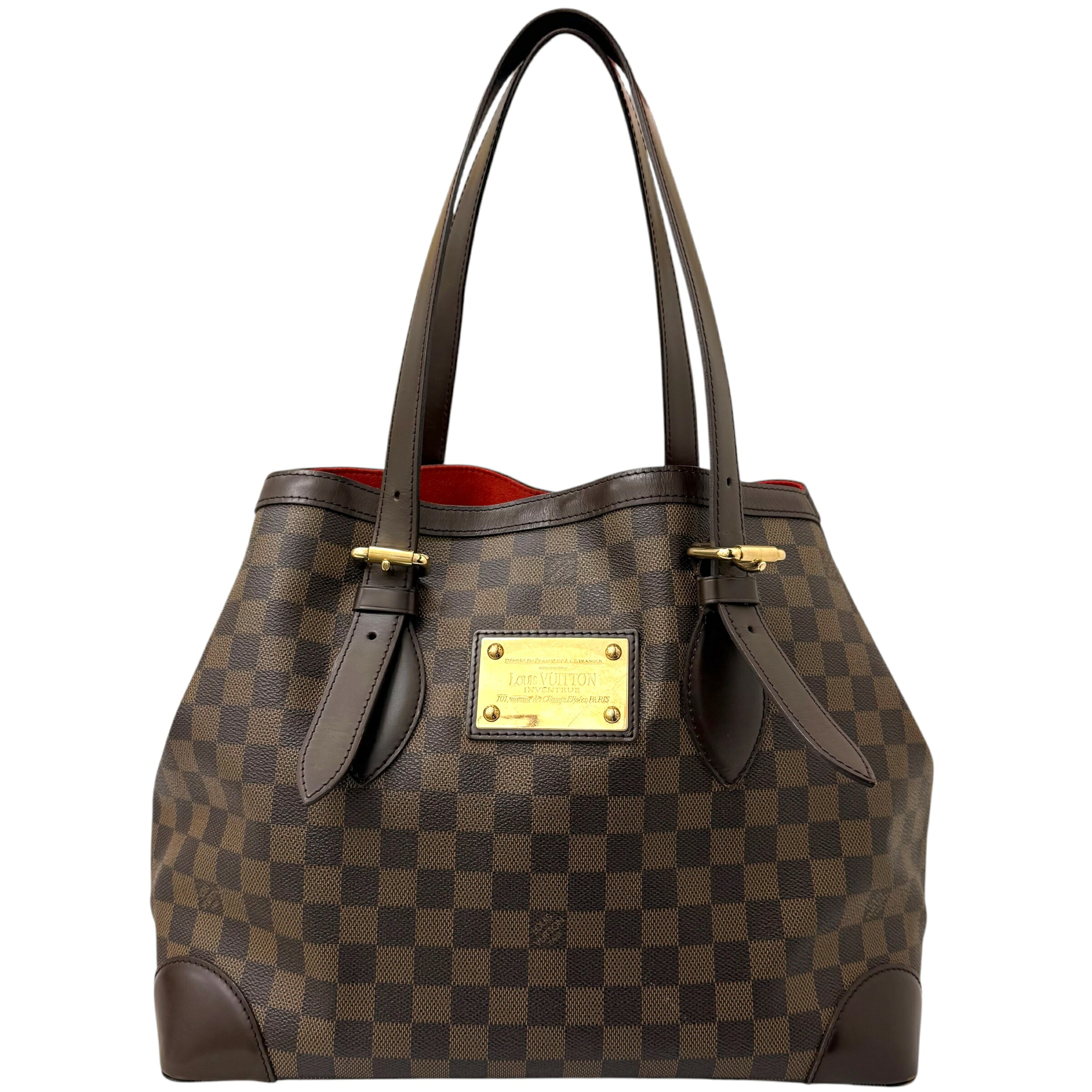 【中古】|LOUIS VUITTON ルイヴィトン N51204 ハムステックMM ハンドバッグ ダミエ ブラウン系 レディース|質屋かんてい局市川インター店
