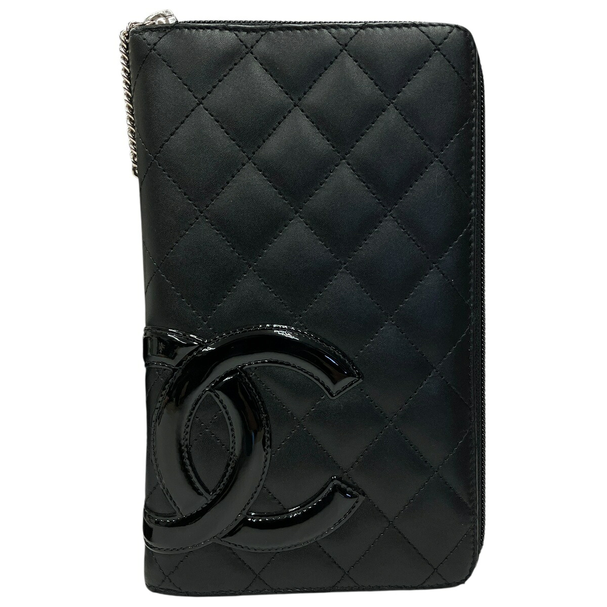 【中古】|CHANEL シャネル カンボンライン A26710 ココマーク ラウンドファスナー 長財布 ブラック レザー A48660 レディース|質屋かんてい局市川インター店