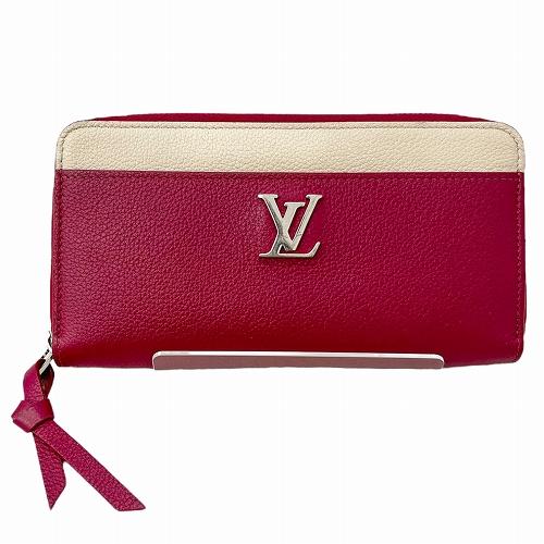 【中古】｜LOUIS VUITTON ルイヴィトン M63816 ジッピー ロックミー レディース ラウンドジッパー 長紙入れ なめし革