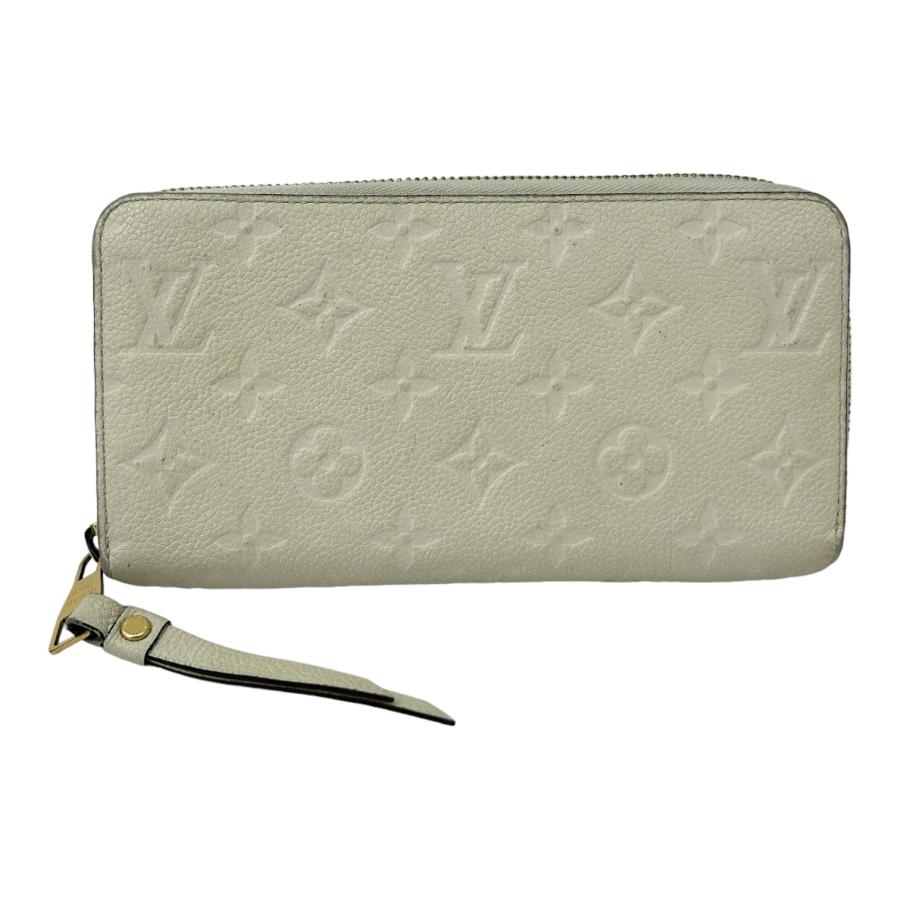 【中古】|LOUIS VUITTON ルイ ヴィトン M60546 モノグラム アンプラント ジッピーウォレット ホワイト メンズ レディース 長財布|質屋かんてい局市川インター店