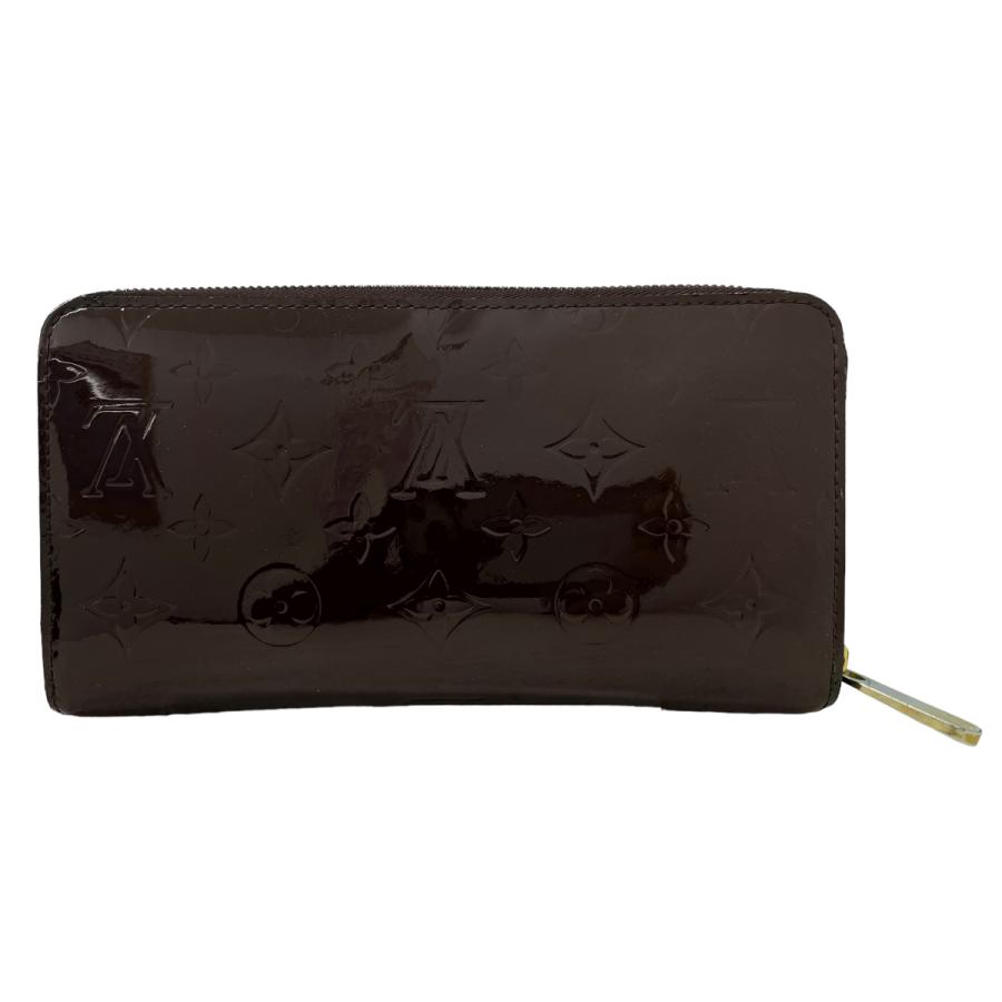 【中古】｜LOUIS VUITTON ルイ ヴィトン M93610 モノグラムヴェルニ ジッピーオーガナイザー アマラント ぶどう酒赤いこと レディース 長紙入れ