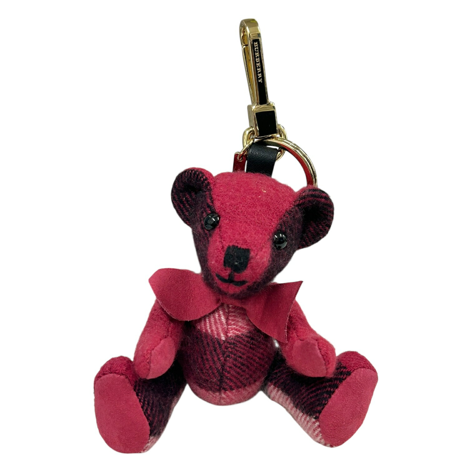 美品　BURBERRY　バーバリー　くま　クマ　ベア　キーホルダー　キーリング バーバリー BURBERRY 8083891 キーリング Thomas Bear keyring
