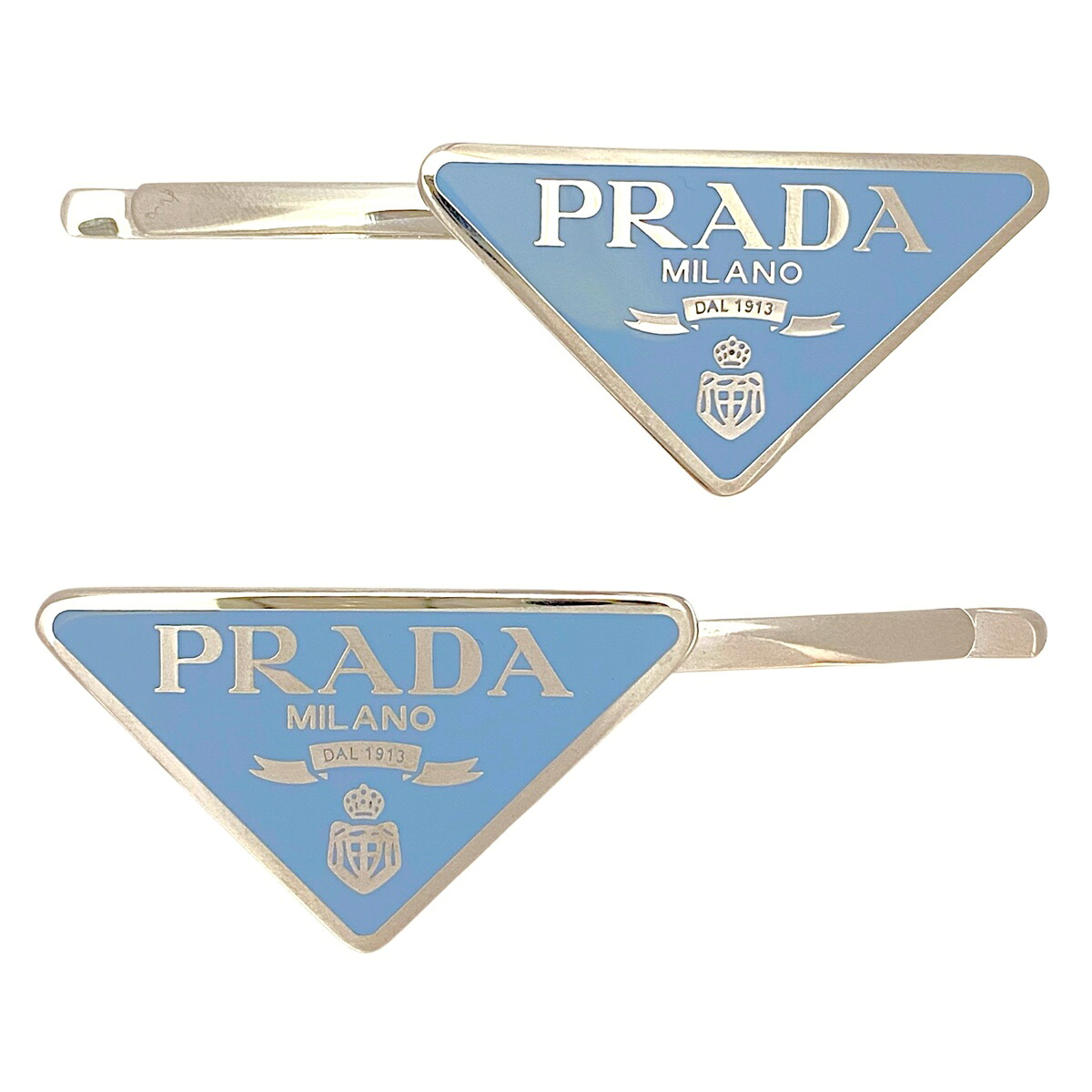 楽天市場】プラダ PRADA ヘアピン 髪留め メタル ヘアクリップ