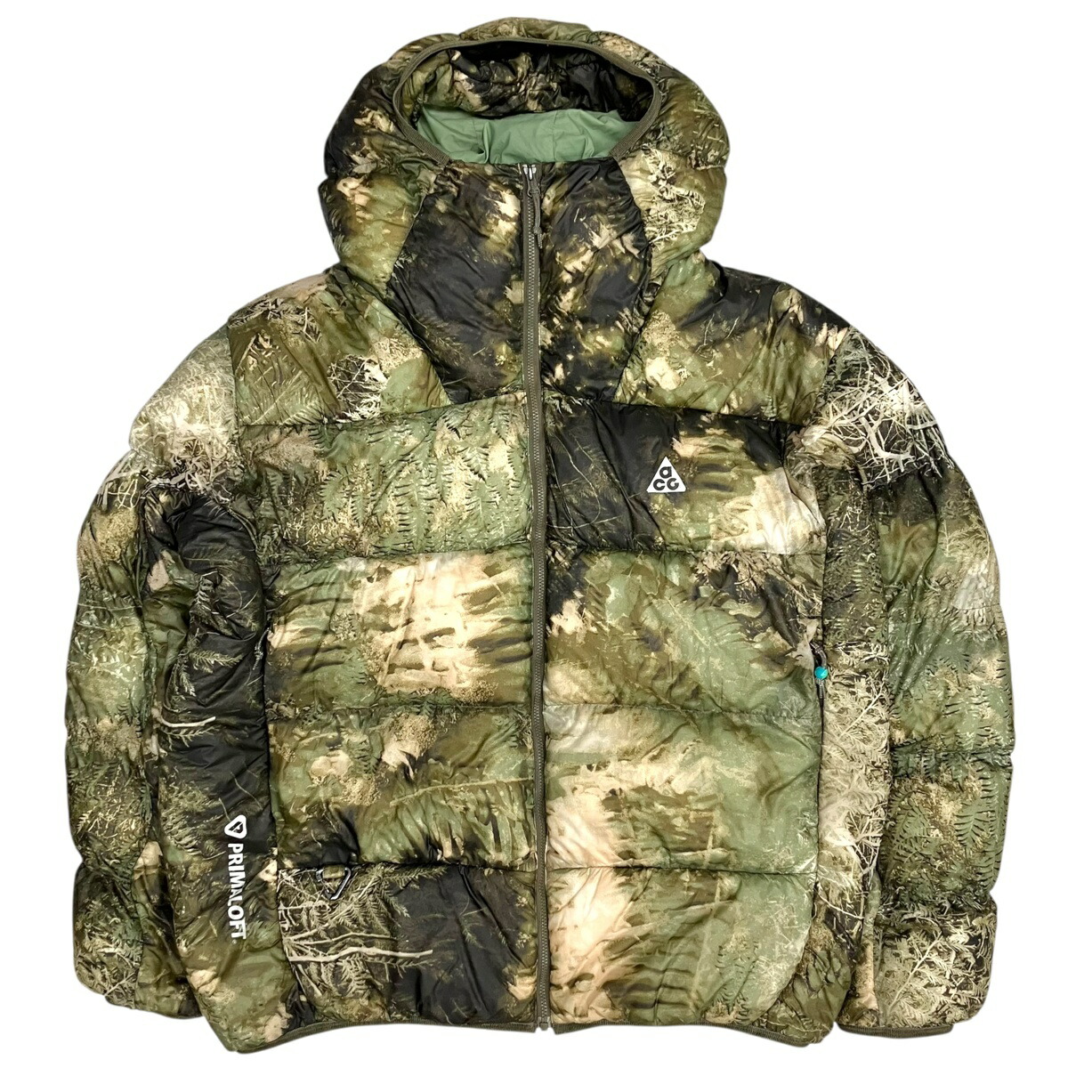 Nike THERMAL-FIT ジャケット　グリーン オレンジ Lサイズ 中古・古着通販】NIKE (ナイキ) フリースジャケット オレンジ