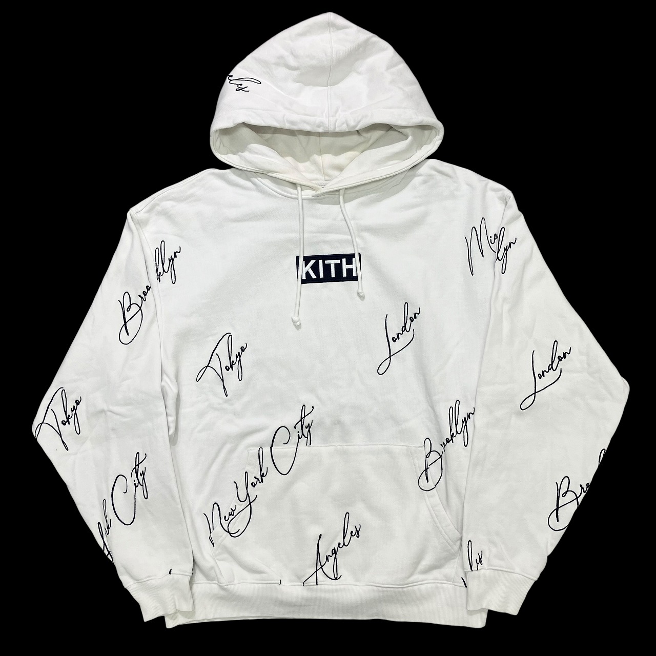 KITH スエットパーカーLサイズ&パンツMサイズのセットアップ販売 org.jpg