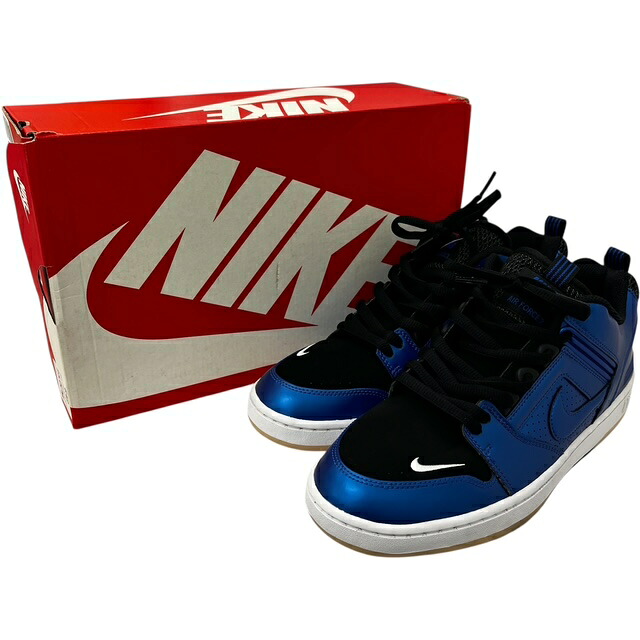 【未使用】 NIKE SB AIR FORCE2 LOW ナイキ エアフォース2 AV3800-440 29cm ロー スニーカー 靴 メンズ ブルー