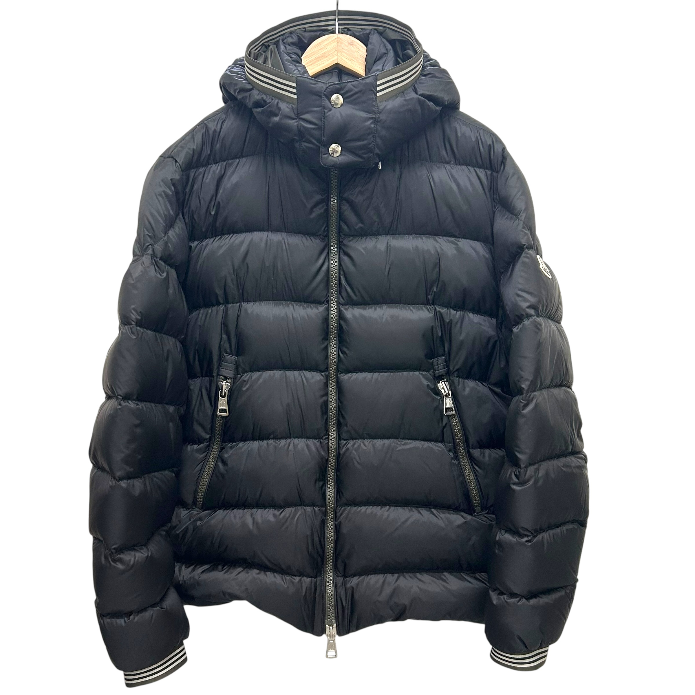 【中古】｜MONCLER モンクレール THOULE トゥール フード付きダウンジャケット 黒 ブラック サイズ メンズ｜質屋かんてい局市川インター店