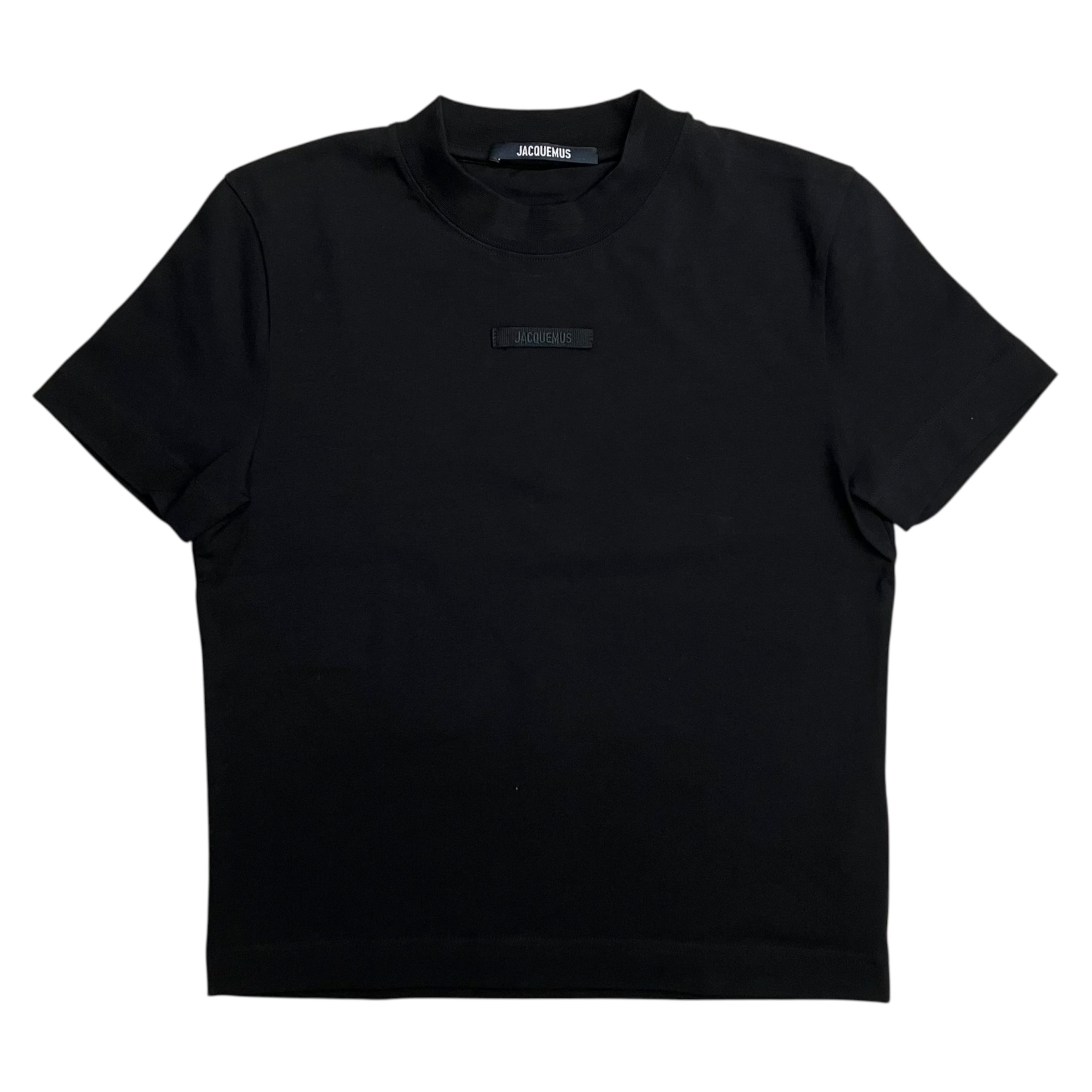 【中古】｜JACQUEMUS ジャックムス Le Tt-shirt半袖  プルオーバー 241JS133-2031  無地 S 黒いこと レディース