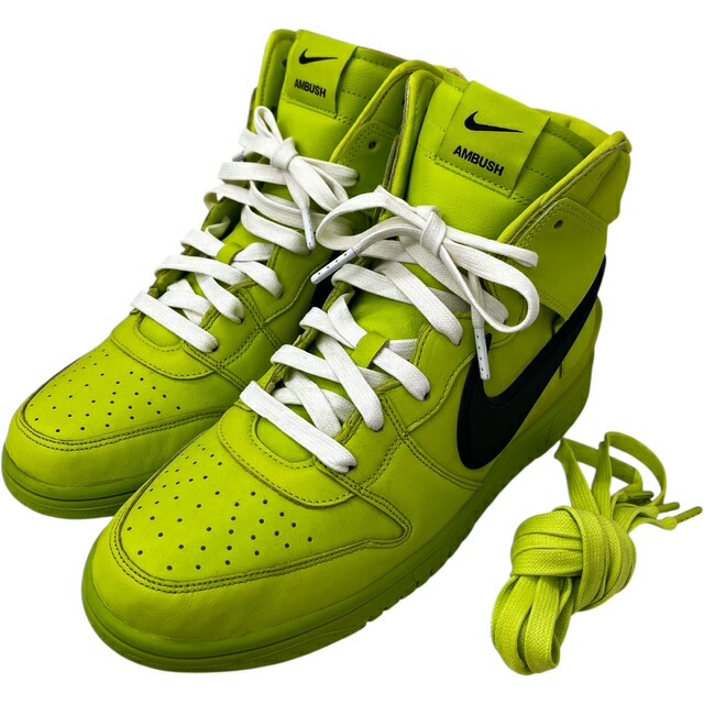 最終値下げ　AMBUSH Nike Dunk High 蛍光グリーン　28cm 最終値下げ AMBUSH Nike Dunk High 蛍光グリーン 28cm