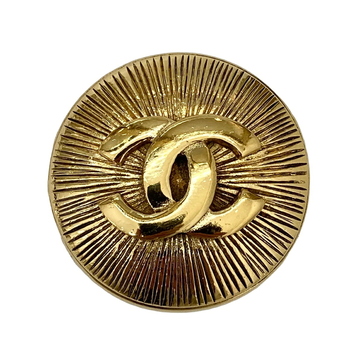 楽天市場】【中古】｜CHANEL シャネル ココマーク ゴールド ブローチ 