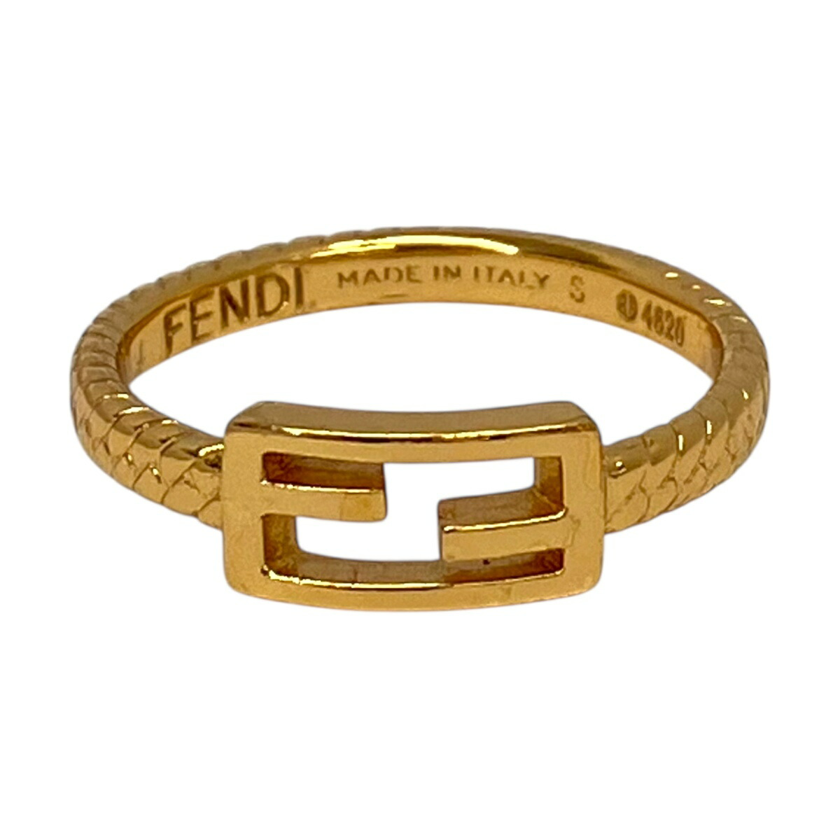 楽天市場】フェンディ FENDI リング・指輪 バゲット メタル