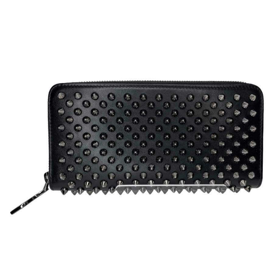 美品　クリスチャン　ルブタン　スタッズ　ラウンドファスナー　長財布　ブラック 楽天市場】【中古品】【メンズ】 Christian Louboutin
