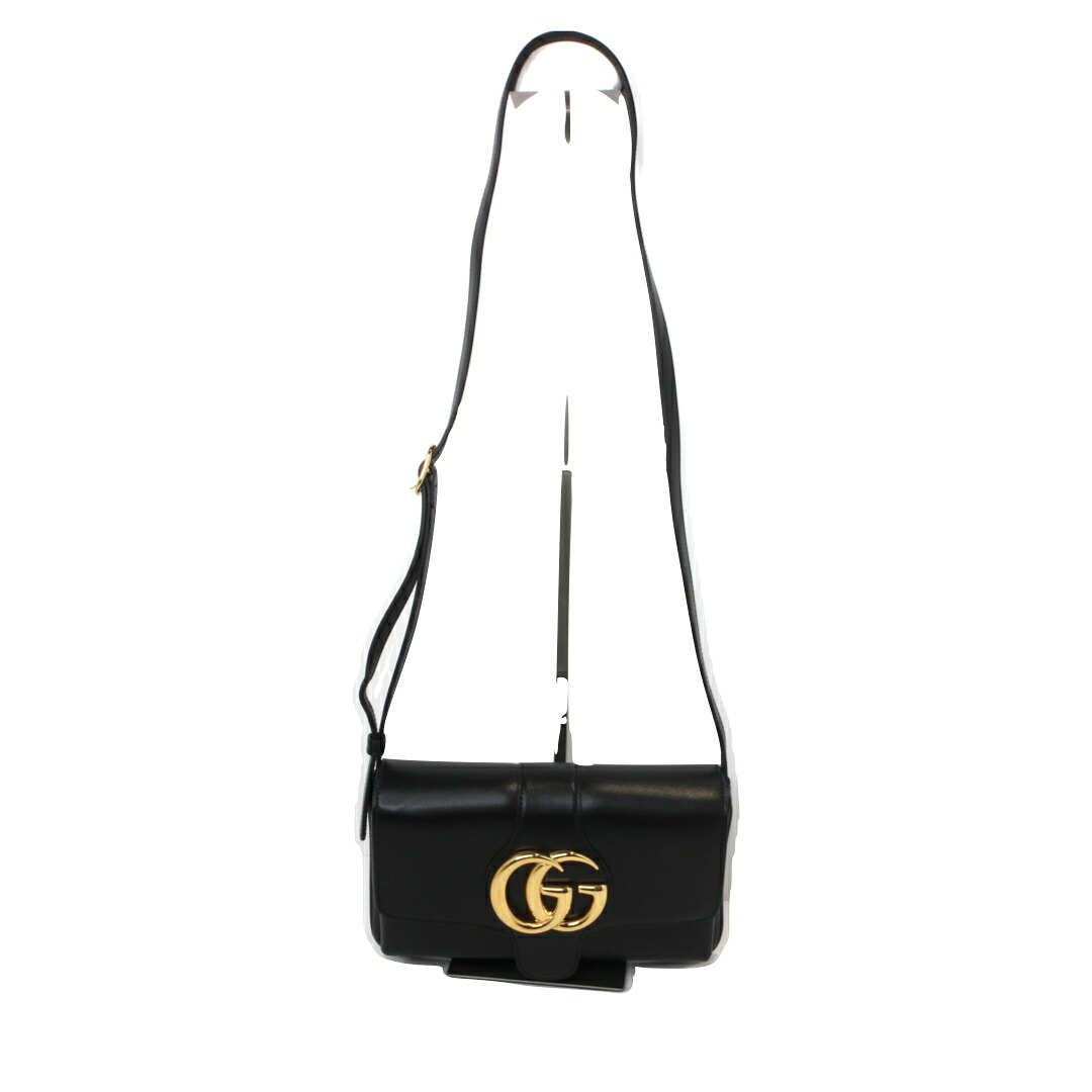 【GUCCI】グッチ 550129 アリースモールショルダーバッグ ショルダーバッグ レザー ブラック 【中古】｜質屋かんてい局伊丹店