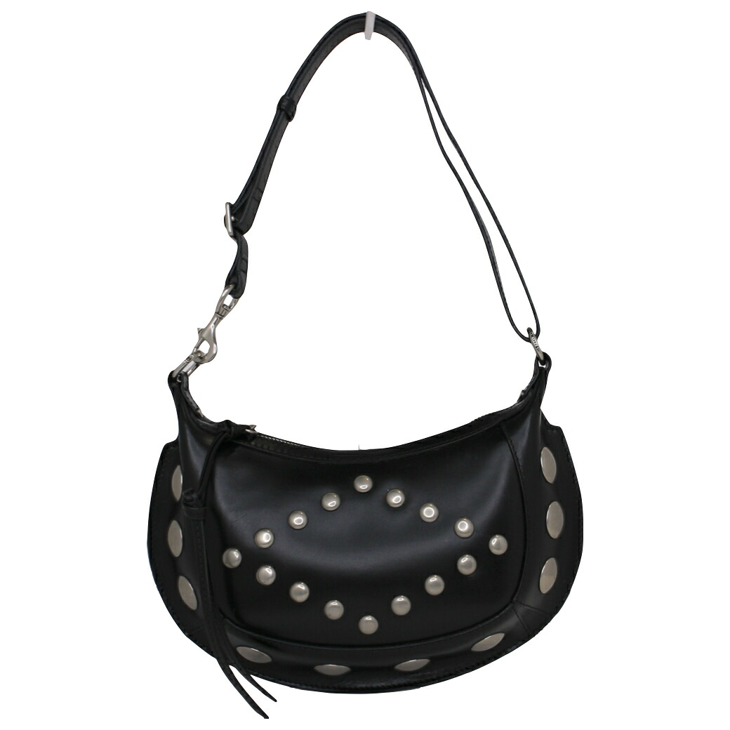 【ISABEL MARANT】イサベルマラン OSKAN MOONバッグ ハンドバッグ カーフレザー ブラック 【中古】|質屋かんてい局伊丹店