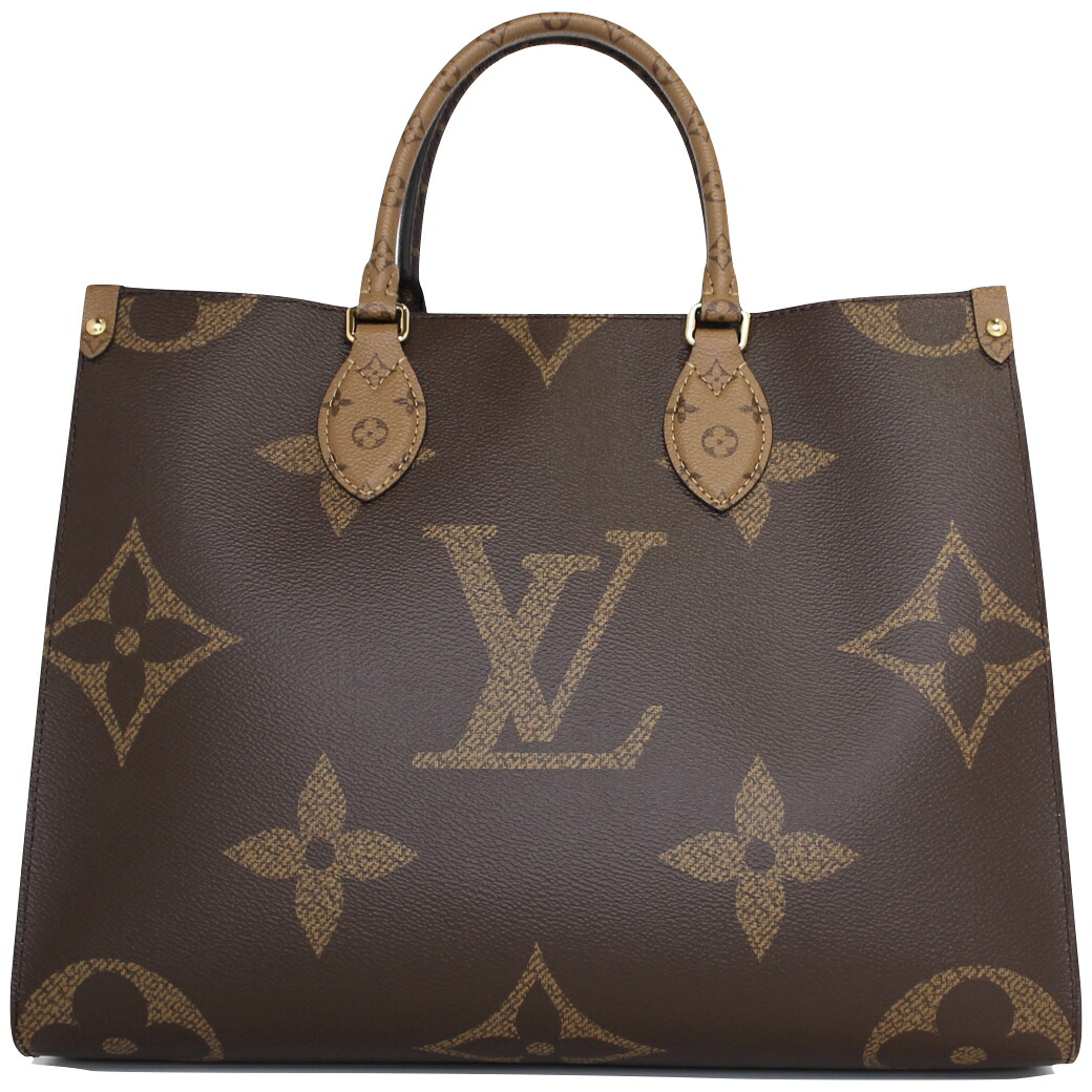 【LOUIS VUITTON】ルイヴィトン M45321 オンザゴーMM トートバッグ モノグラム・キャンバス ブラウン【中古】|質屋かんてい局伊丹店