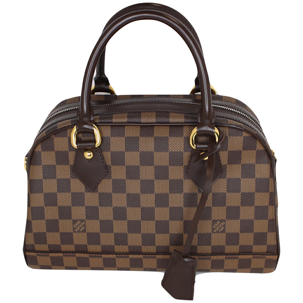 【LOUIS VUITTON】ルイヴィトン N60008 ドゥオモ ハンドバッグ ダミエ・キャンバス ダミエ・エベヌ【中古】|質屋かんてい局伊丹店