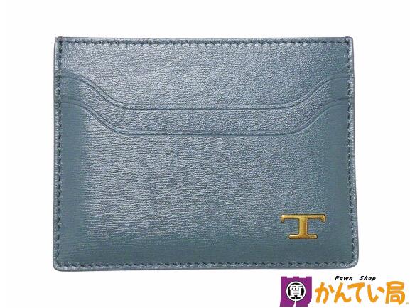 TOD'S トッズ T タイムレス レザー カード ホルダー XAMTSYF8300 トッズ TOD'S XAMTSYF8300 RLO カードケース メンズ レディース