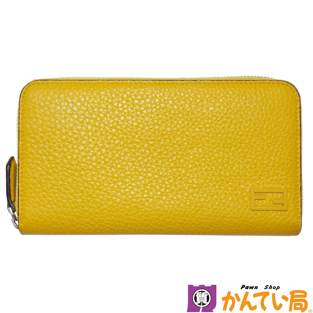 【美品】FENDI 長財布 ピーカブー セレリア ターンロック イエロー 楽天市場】フェンディ 財布 長財布 ピーカブー セレリア