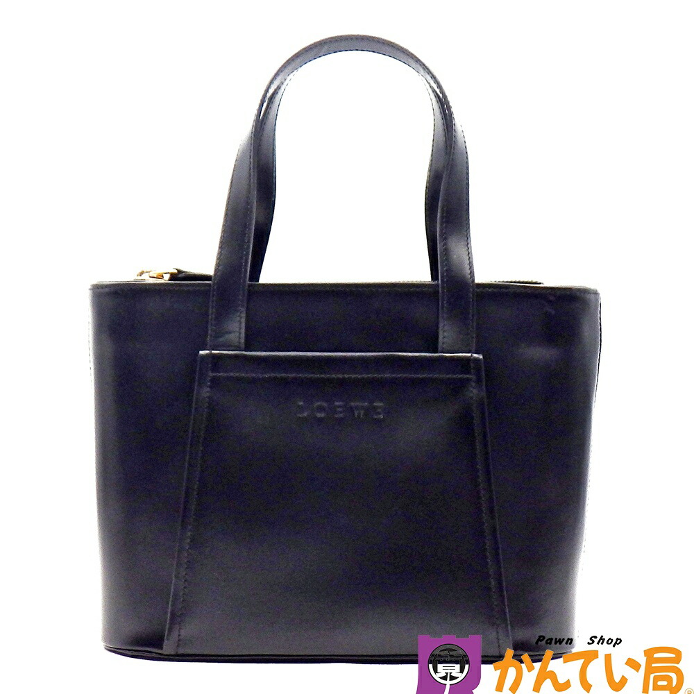 楽天市場】□極美品□ LOEWE ロエベ レザー トートバッグ