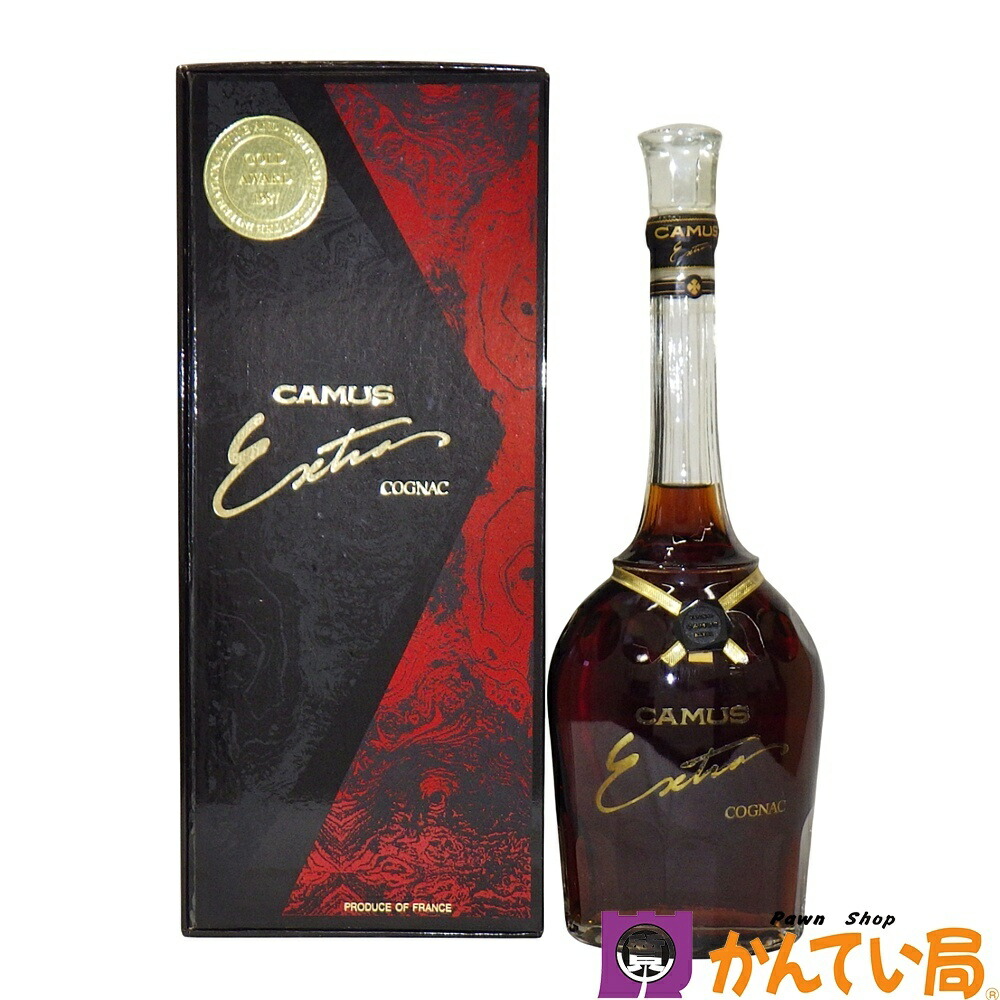 ブランデー CAMUS エキストラ 未開封 共箱付 ブランデー CAMUS カミュ エクストラ ゴールドアワード GOLD