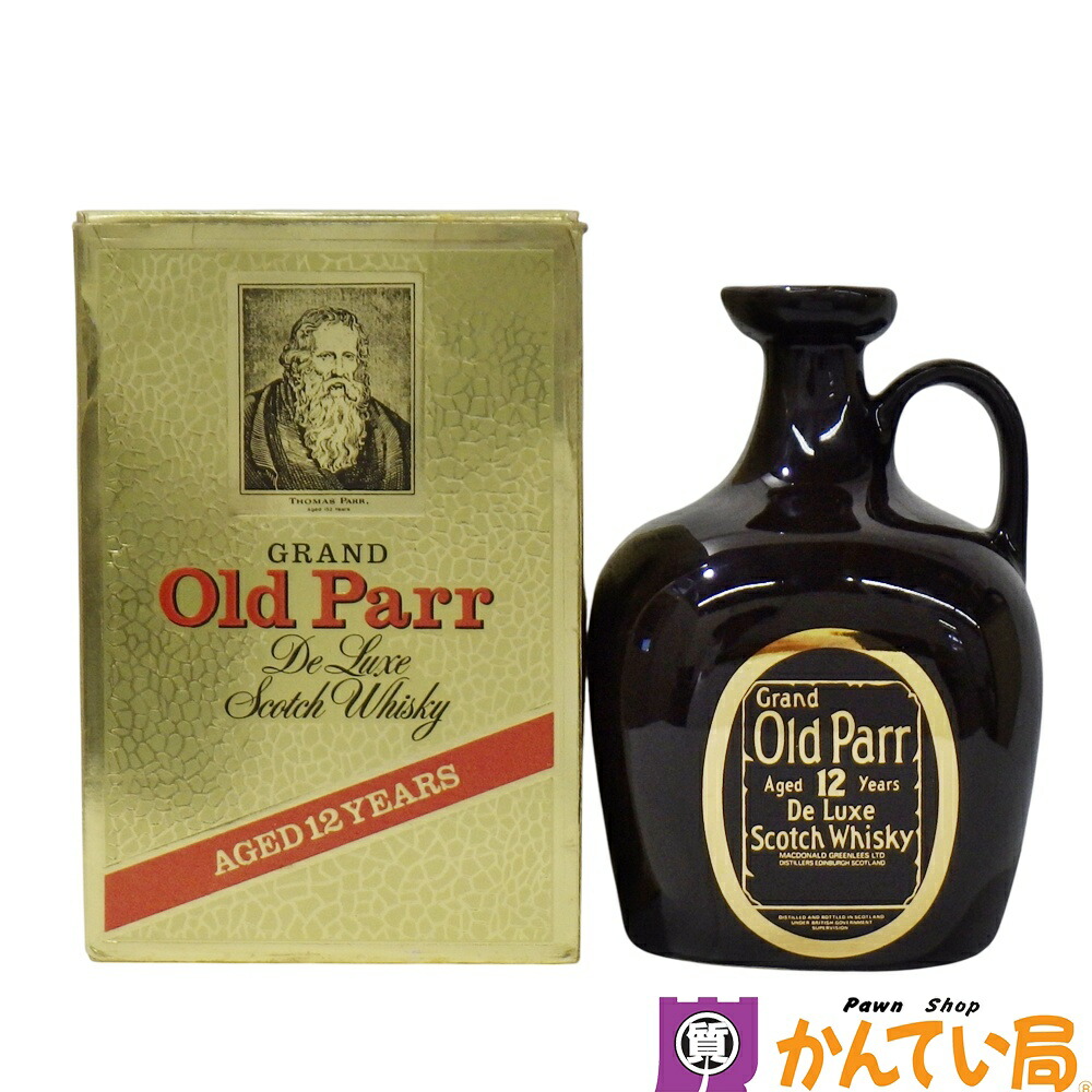 OLD PARR オールドパー 陶器ボトル 古酒 楽天市場】【未開栓】Old Parr De Luxe オールドパー デラックス