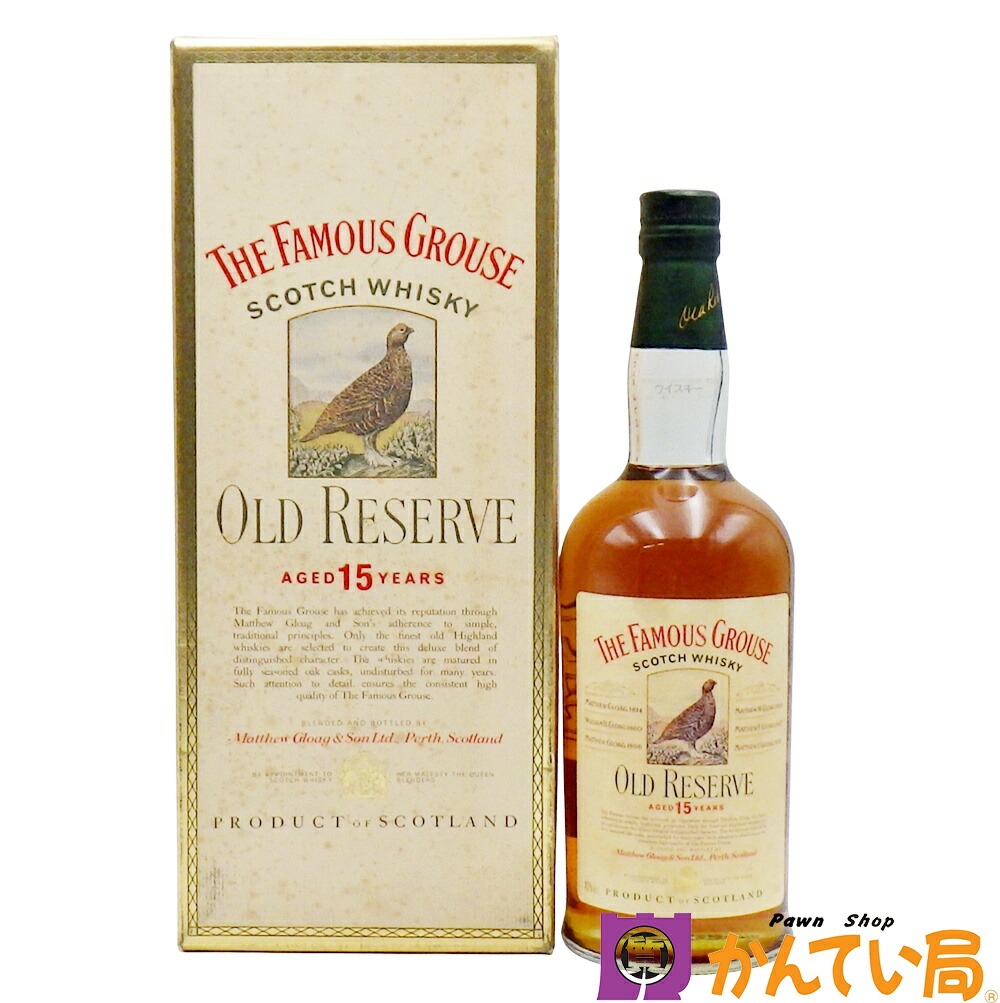 【コレクター向け】The Famous Grouse 15年 スコッチウイスキー 楽天市場】フェイマス グラウス 15年THE FAMOUS GROUSEAGED 15 YEARS43