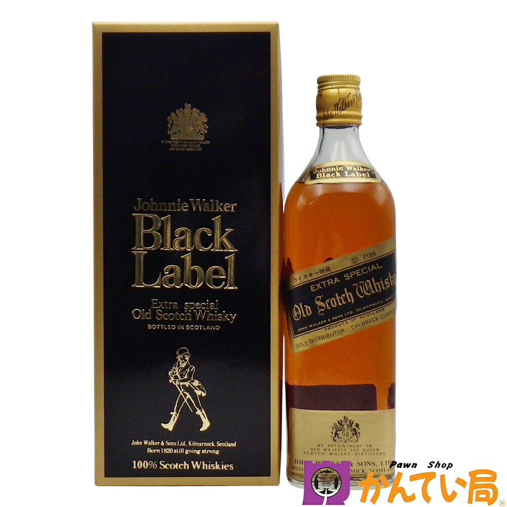 楽天市場】ジョニーウォーカー ブラックラベル 金キャップ 750ml
