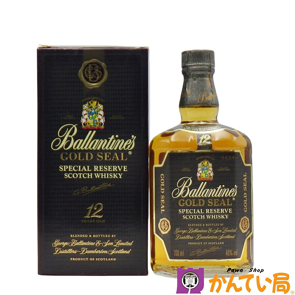 楽天市場】【希少】 バランタイン 12年 ゴールドシール 旧ボトル 750ml