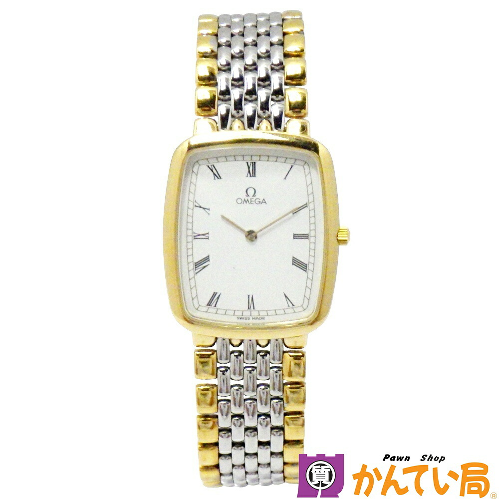 OMEGA SS デビル 時計　メンズ　電池切れ　ジャンク OMEGA SS デビル 時計 メンズ 電池切れ ジャンク Yahoo