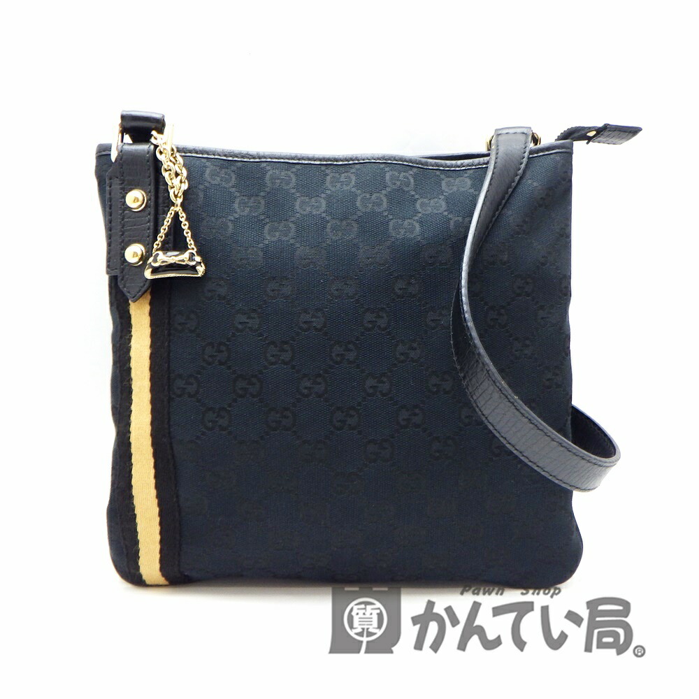 楽天市場】GUCCI グッチ GGキャンバス シェリーライン