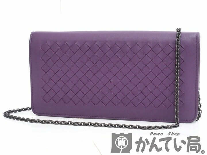 中古 正規品 ボッテガヴェネタ レザー チェーン付きミニウォレット 財布 革 BOTTEGA VENETAのフリマアイテム一覧