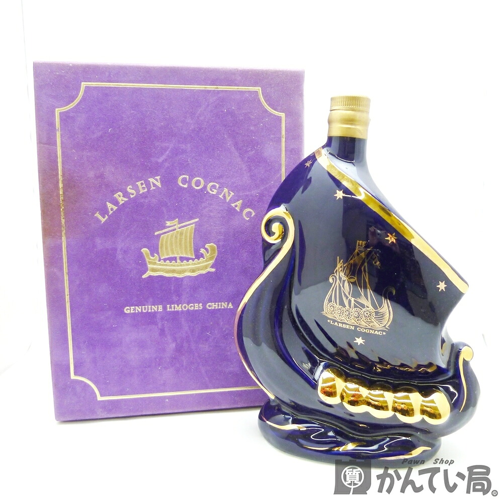 Larsan 【楽天市場】【未開栓】LARSAN ラーセン バイキング シップ ボトル ブルー ネイビー 青陶器 替え栓欠品 リモージュ 1500g ...