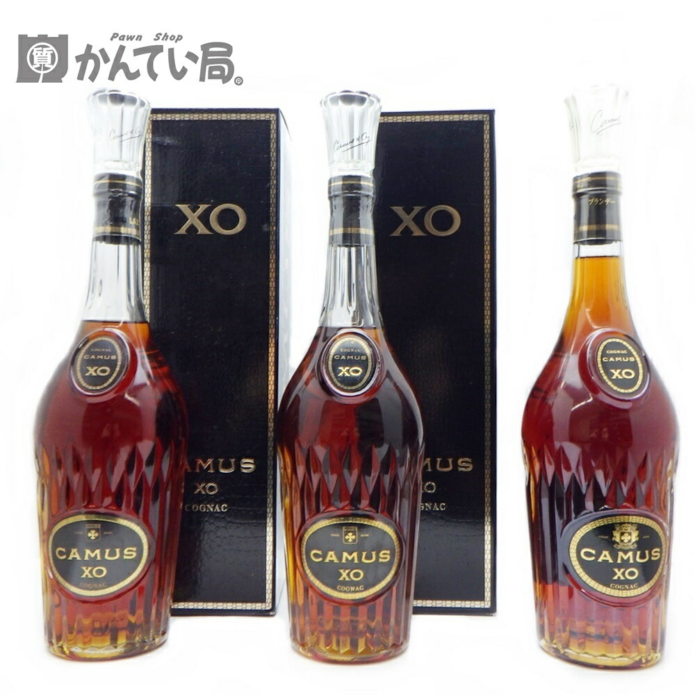 楽天市場】【未開栓】ブランデー カミュ XO ロングネック 700ml 40% クリアボトル エクストラオールド CAMUS コニャック お酒 古酒  洋酒 : 質屋 かんてい局石川 楽天市場店